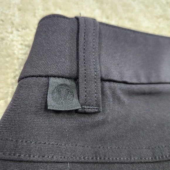 Lululemon Pants Men 40X31 ABC Classic Fit Performance Warpstreme Black Chino - Picture 9 of 13